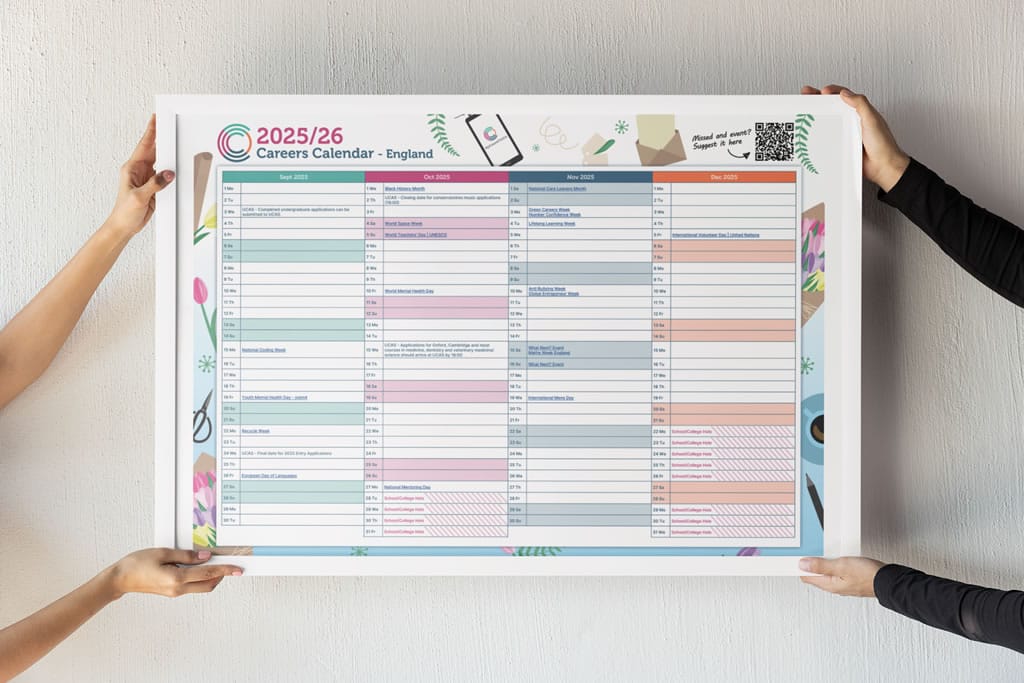 Careers calendar 2025-2026